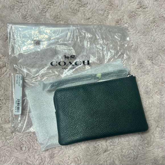Coach Bags Coach Corner Zip Wristlet With Taurus Poshmark